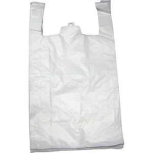 White Handle Bags (50-Pack)