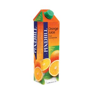 Pinehill Unsweetened Orange Juice 1L