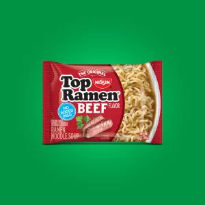 Top Ramen Beef Flavoured Noodles 3oz